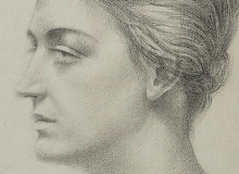 Portrait de Ginette van Ryckevorsel van Kessel-Hastir. ©KIK-IRPA, Bruxelles
